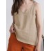 Solid Bowknot Shoulder Strap Cami For Women