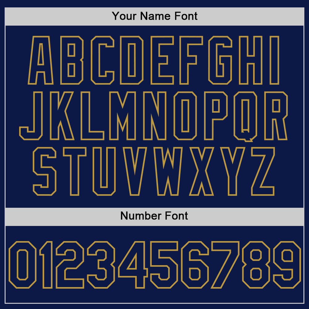 Custom Navy Old Gold Red-White Digital Camo Two Tone Authentic Baseball Jersey