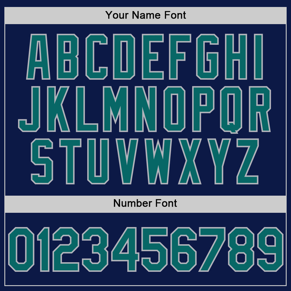 Custom Navy Teal Gray-White Digital Camo Two Tone Authentic Baseball Jersey