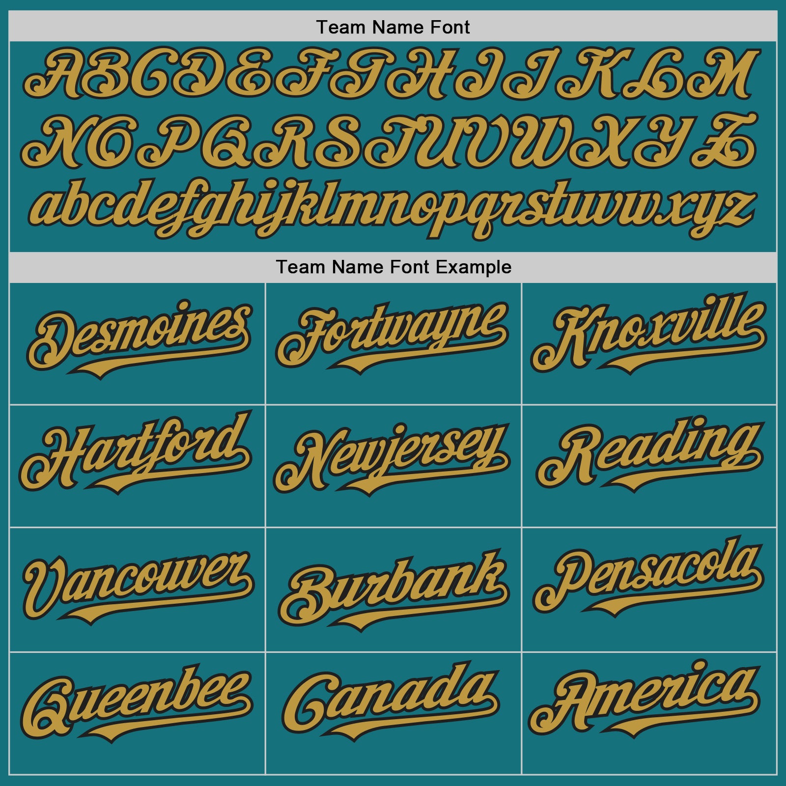 Custom Teal Black-Old Gold Authentic Raglan Sleeves Baseball Jersey